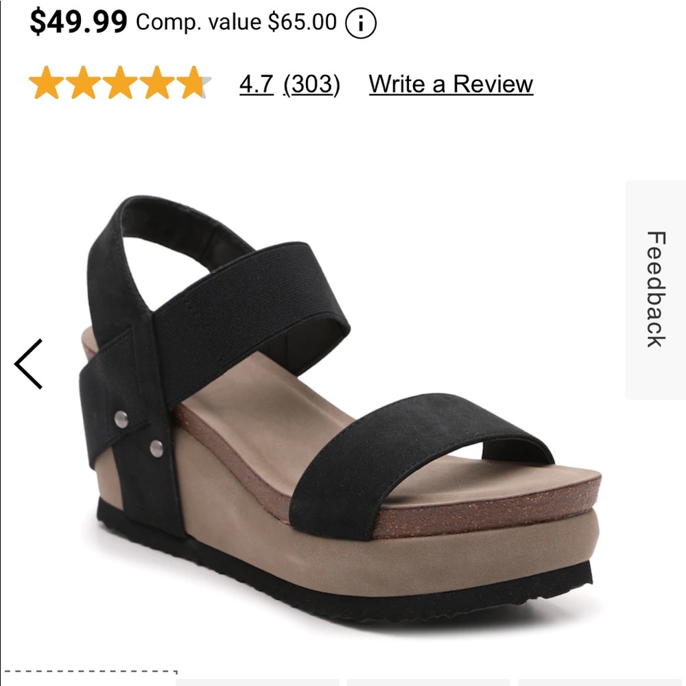 Crown Vintage Top Extra wedge sandal